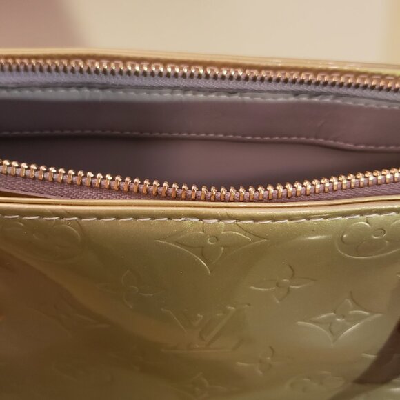 Louis Vuitton LV Handbag Houston Olive Vernis Good Comndition - Picture 10 of 16
